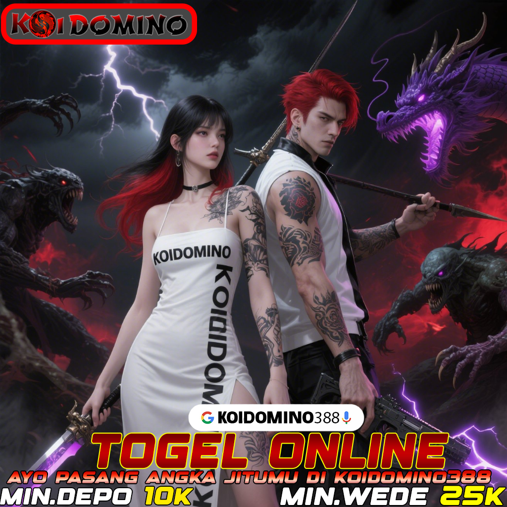 KOIDOMINO388: Togel Harian dan Slot Gacor Nonstop