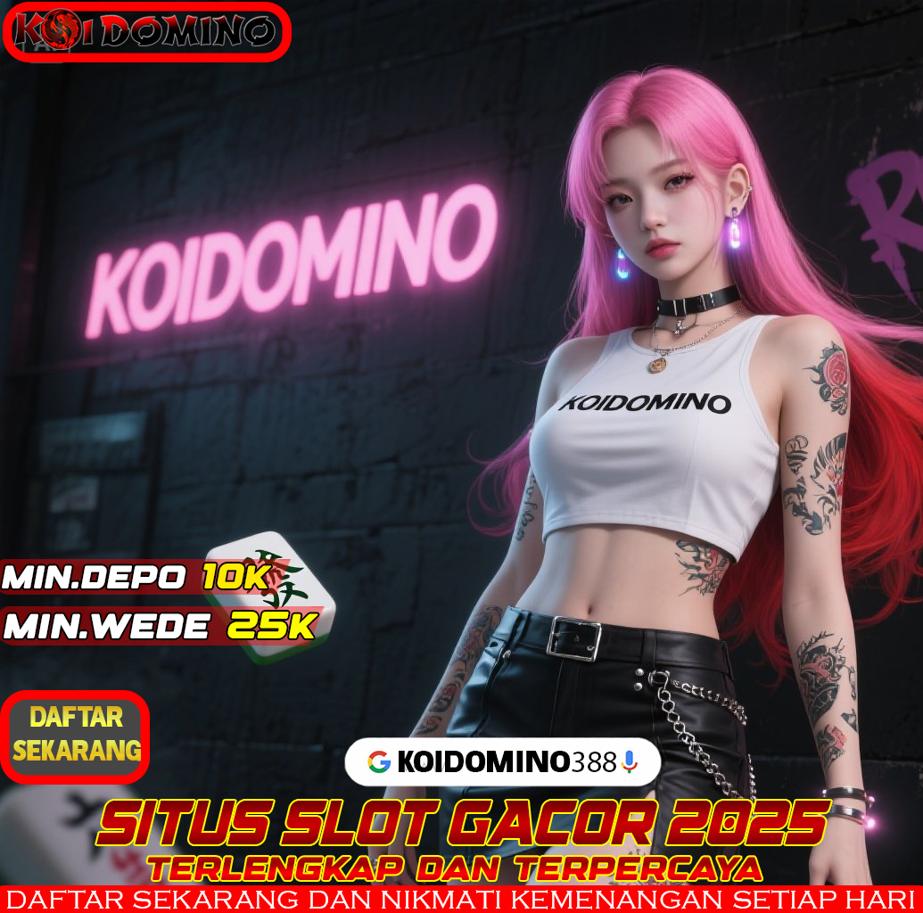 KOIDOMINO Situs Slot Terlengkap Mudah Jackpot