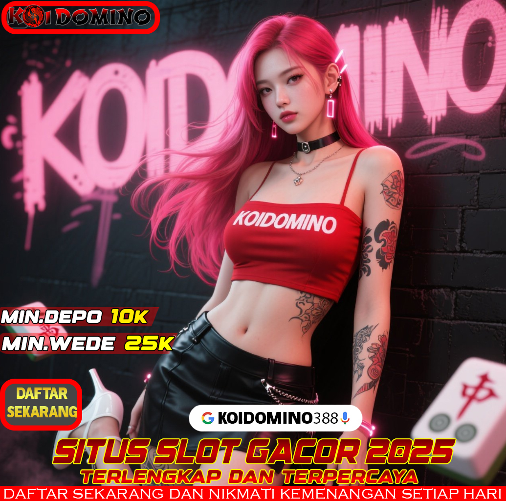 KOIDOMINO Situs Slot Terlengkap Bonus Member Baru