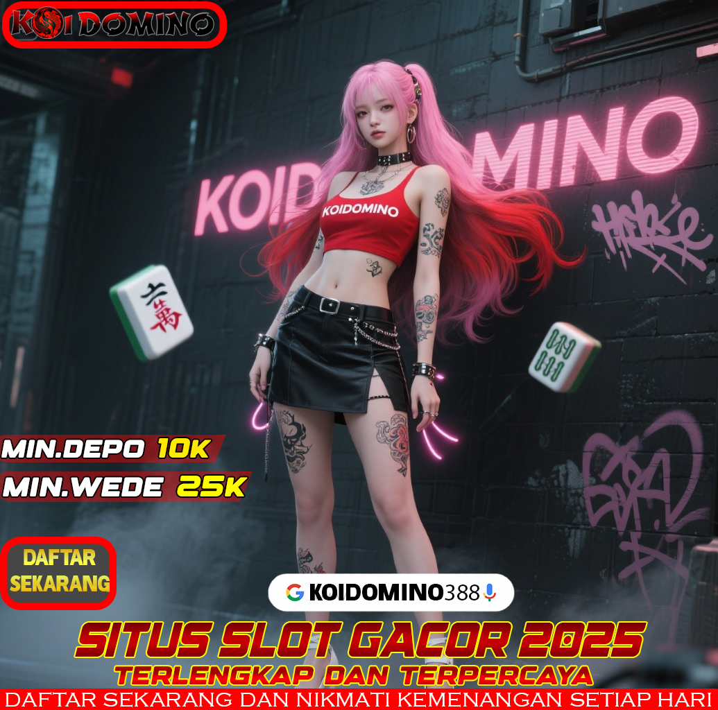 KOIDOMINO Portal Slot Online Anti Rungkad Terpercaya