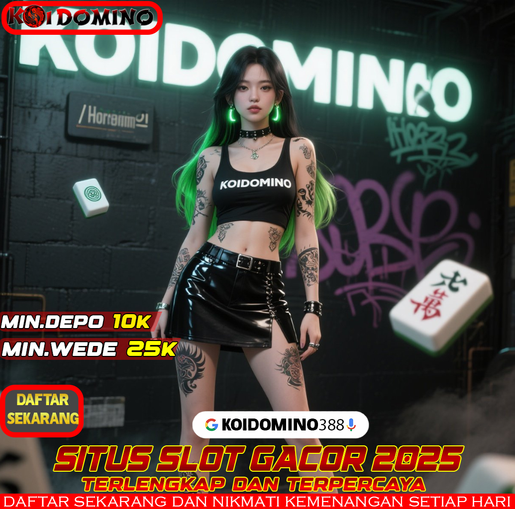 KOIDOMINO Slot Online Paling Stabil dengan RTP Asli